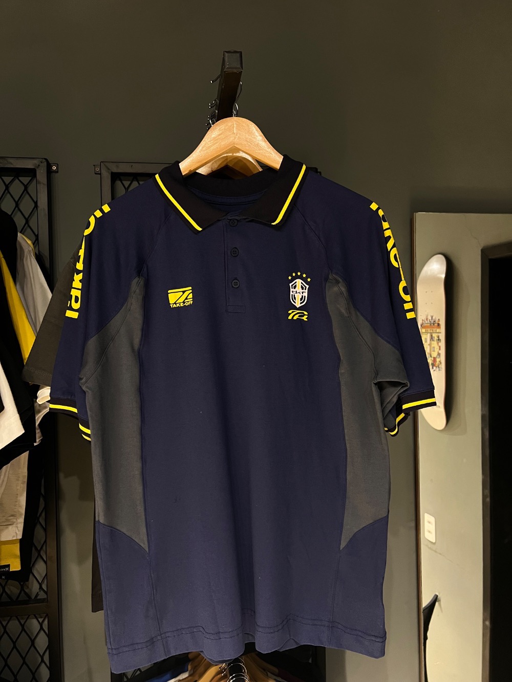 Polo Take-Off x Adriano Imperador Azul