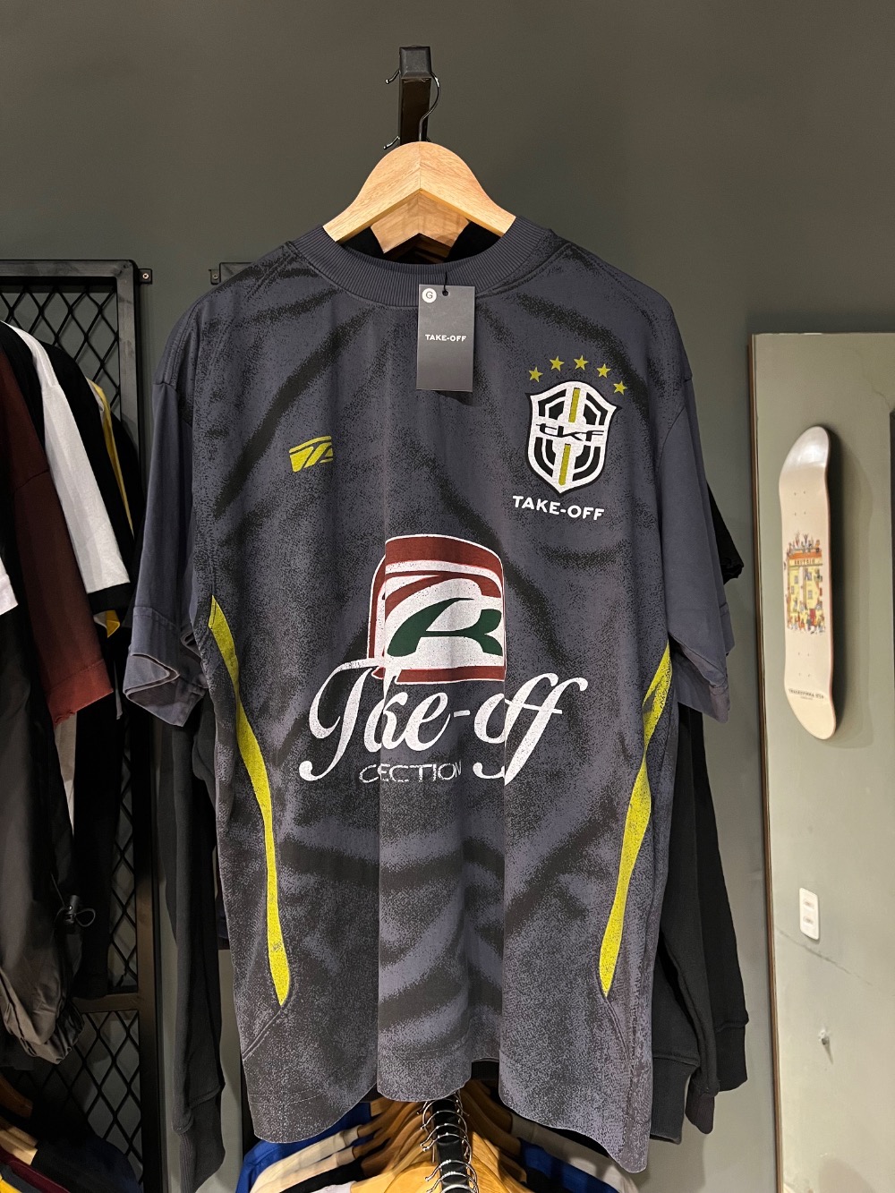 Camisa Take-Off x Imperador Cancha Chumbo