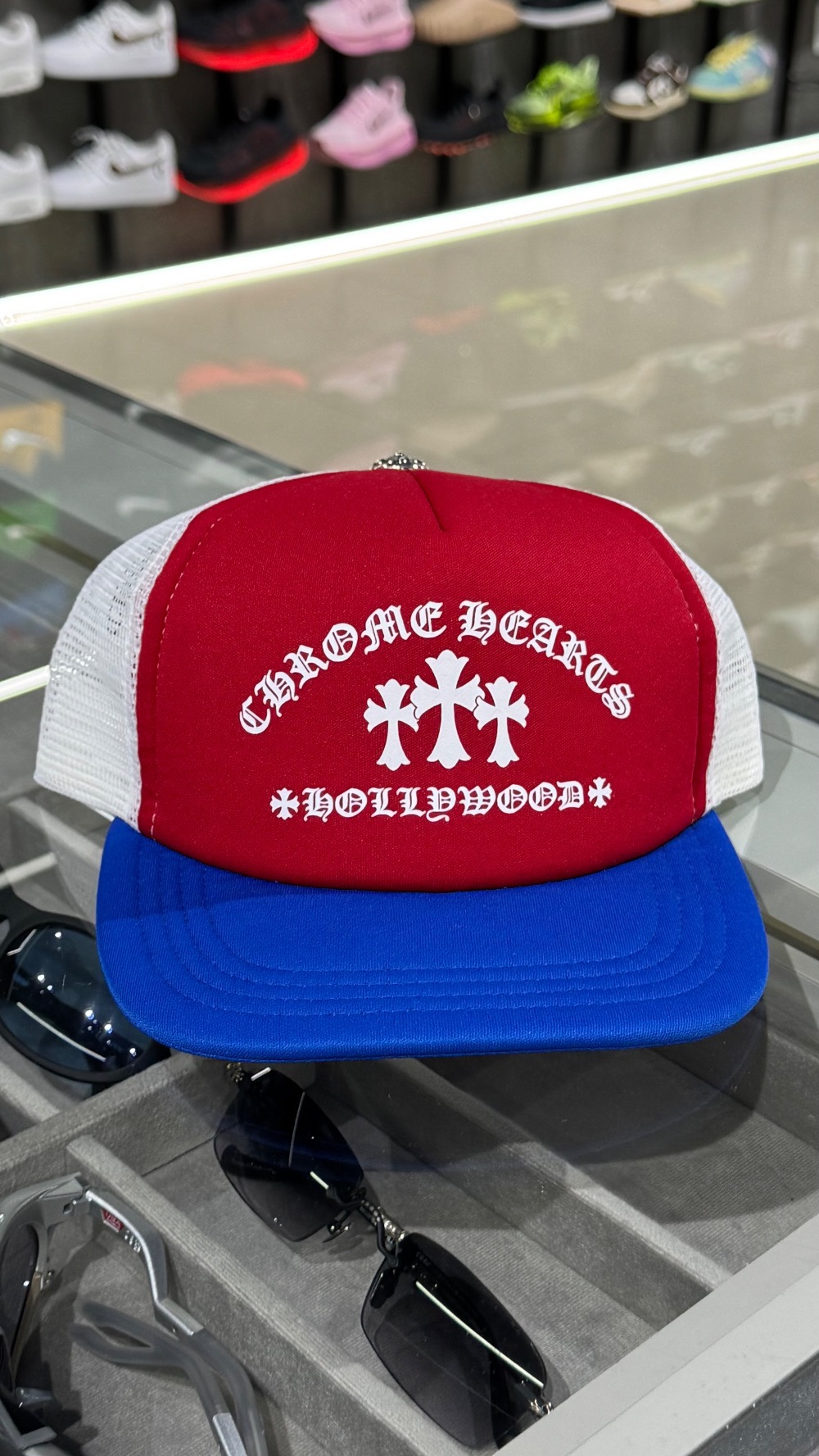 Boné Chrome Hearts 4th July 2026 Exclusive Trucker Red