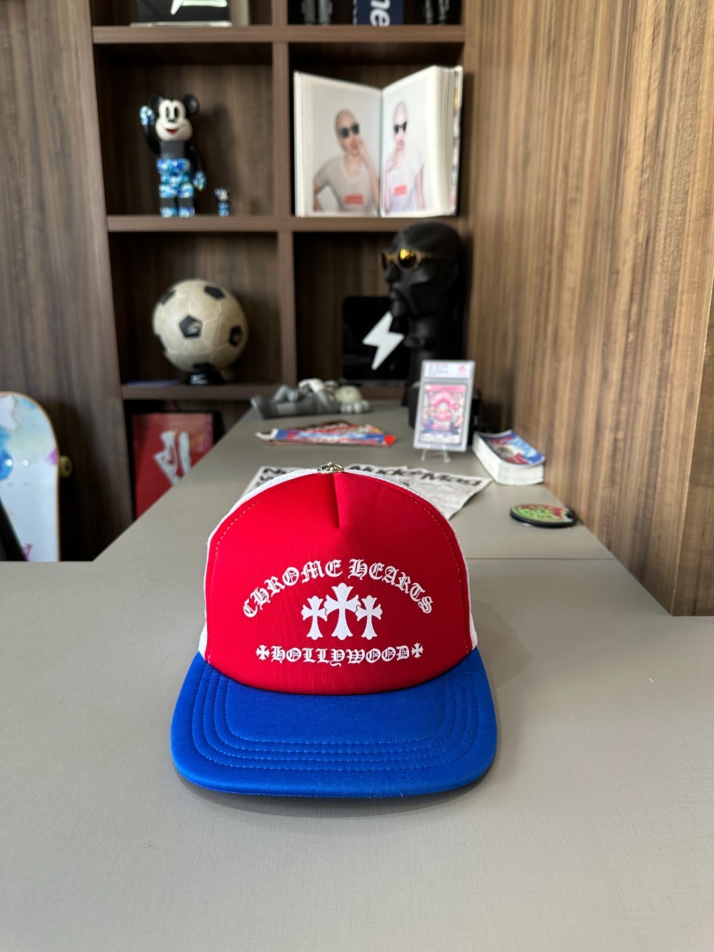 Boné Chrome Hearts 4th July 2026 Exclusive Trucker Red