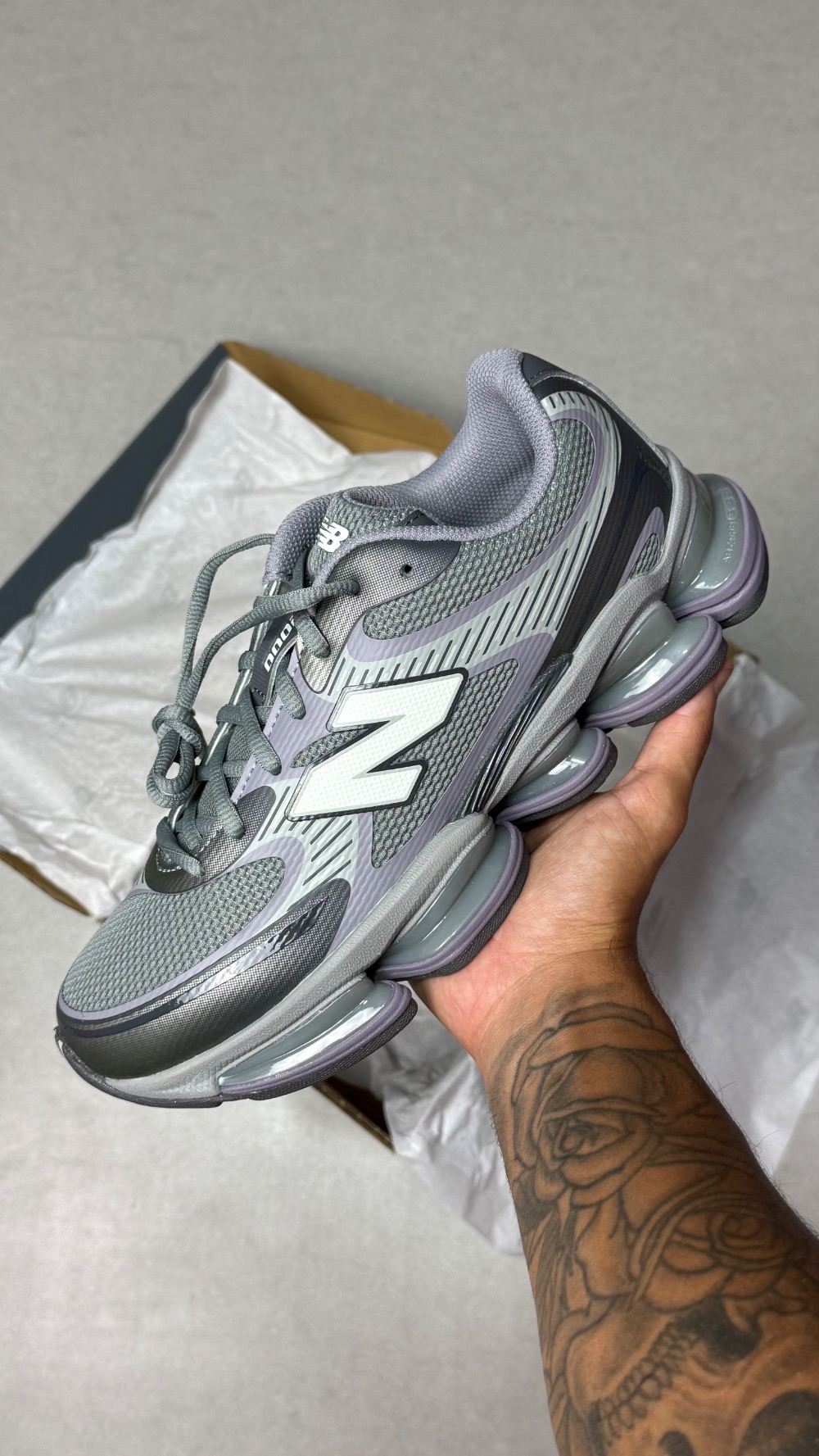 New Balance Abzorb 2000 Grey Days Truffle Salt Castlerock
