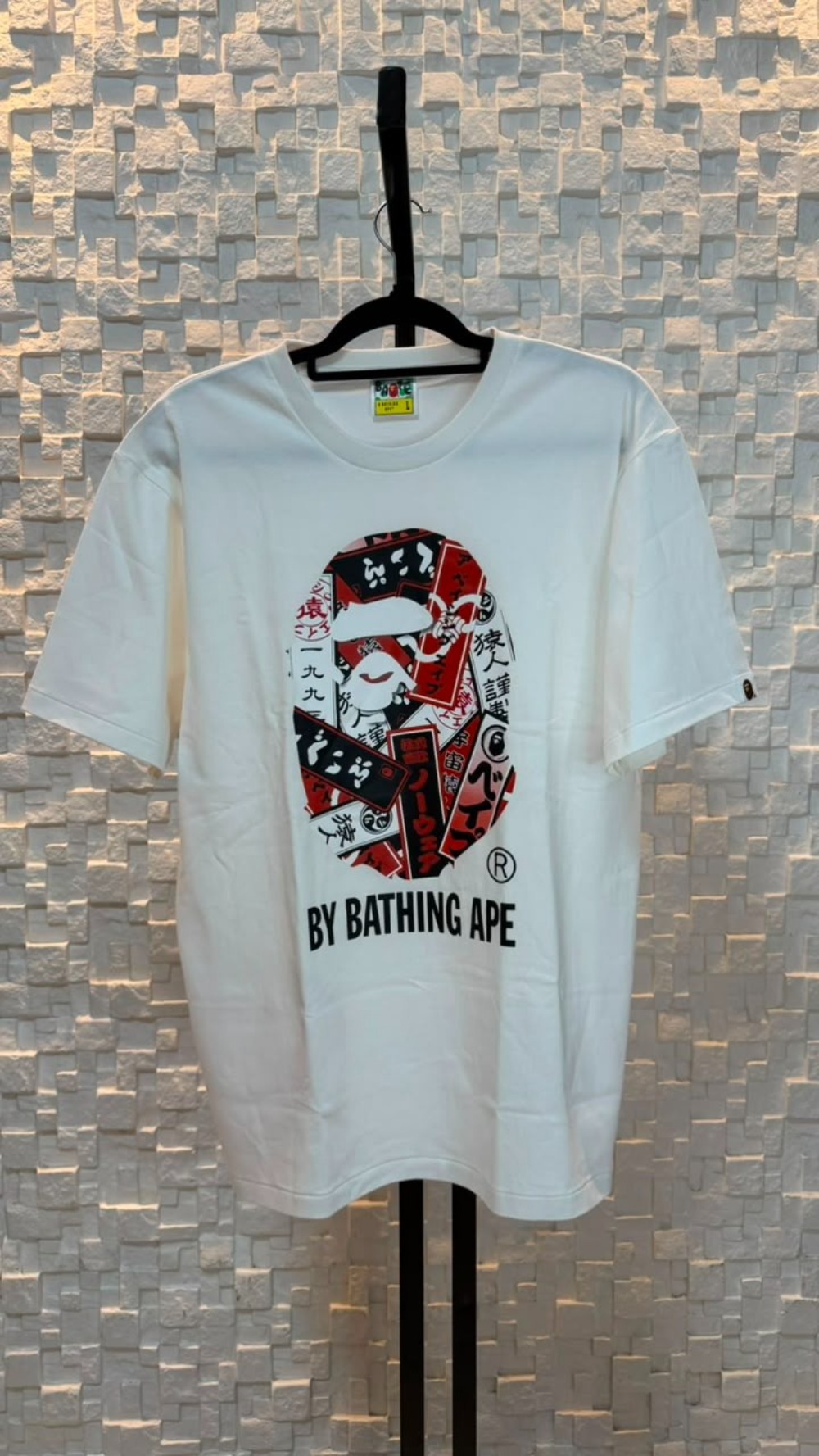 Camiseta Bape Senjafuda White
