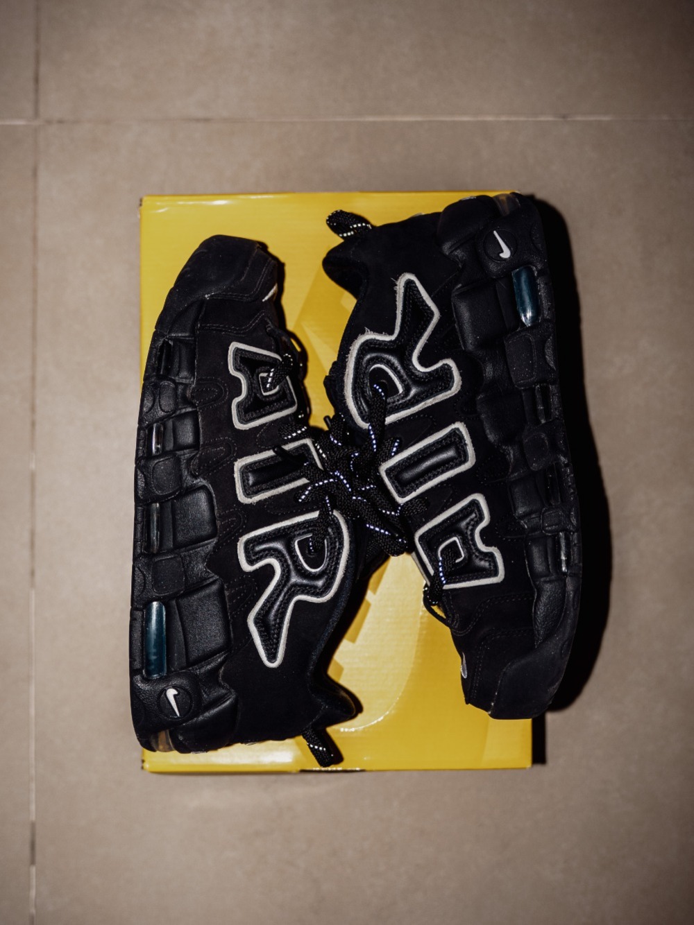Ambush x Nike Air More Uptempo Black White