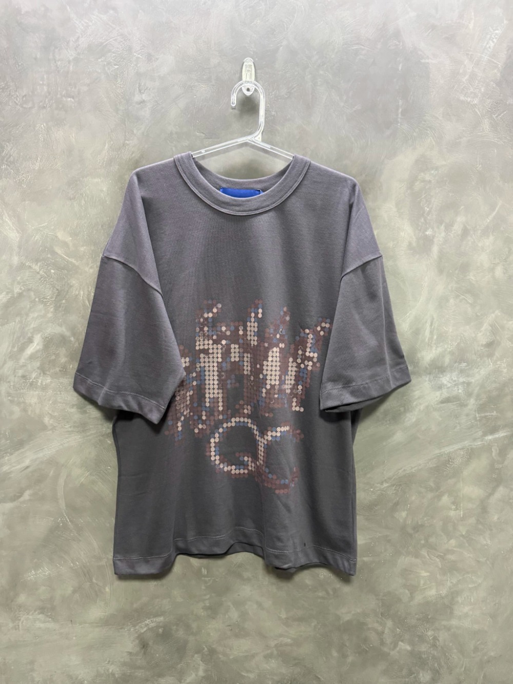 Camiseta Quadro Creations Line Dots Boxy Grey