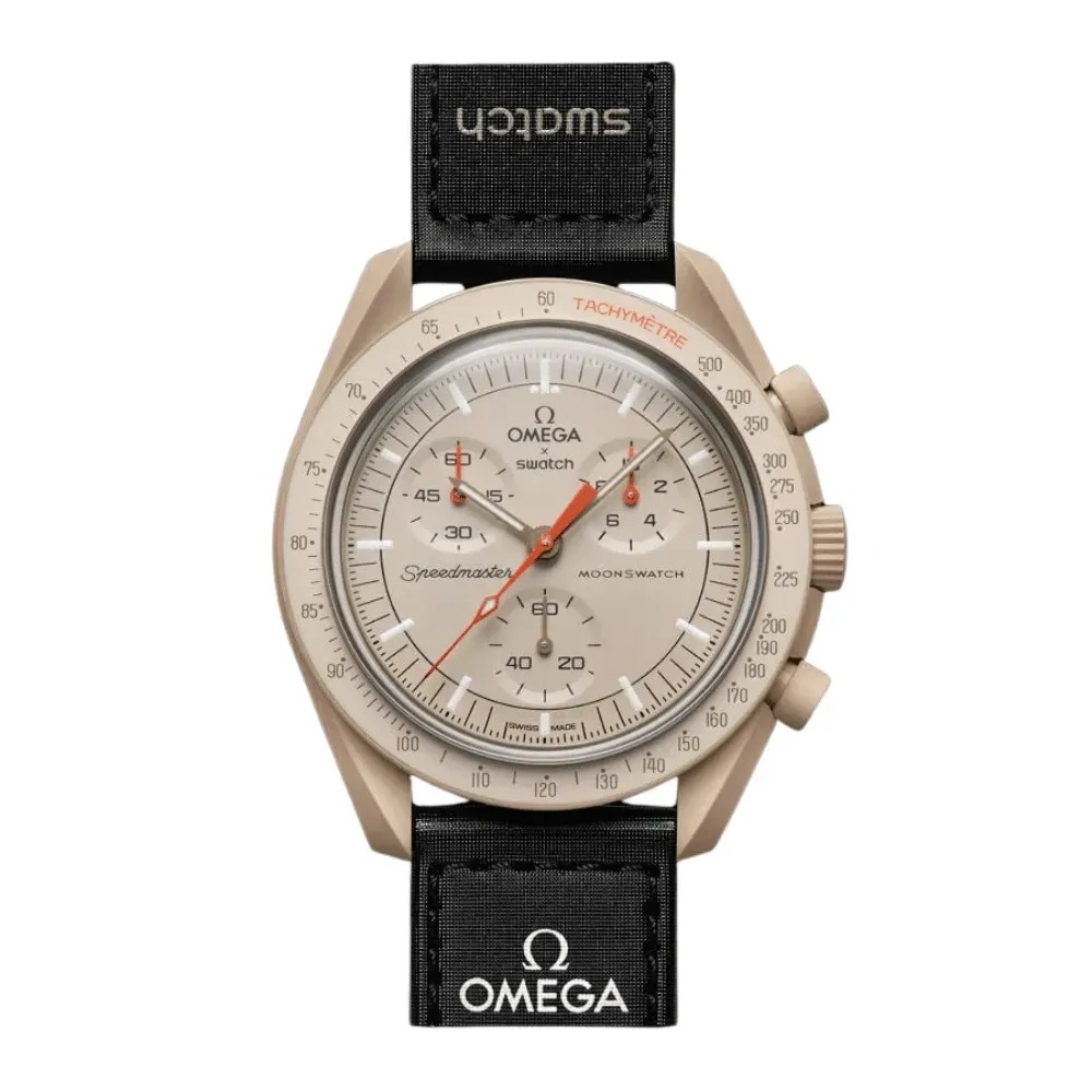 Swatch x Omega Relógio Bioceramic Moonswatch Mission to Jupiter