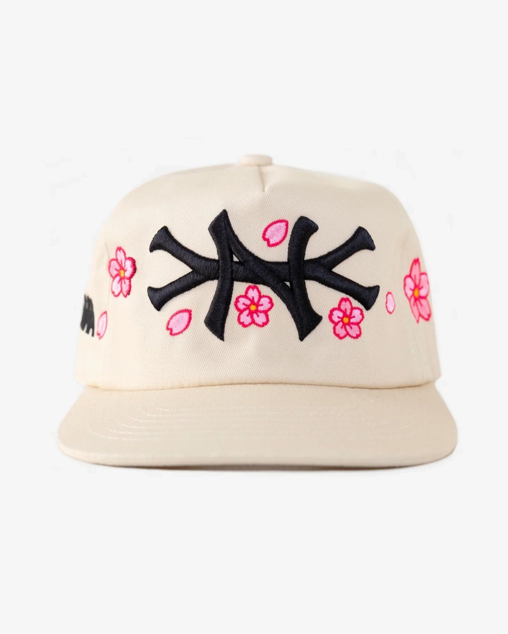Boné oMA Studios NY Cherry Blossom Cream — Único, Novo