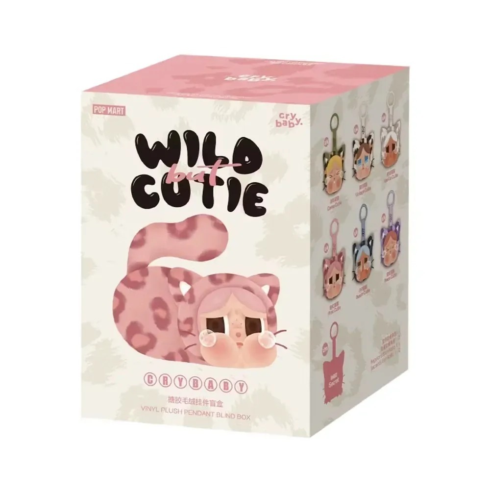 Pop Mart CRYBABY Wild but Cutie Series Vinyl Plush Pendant Single Blind Box