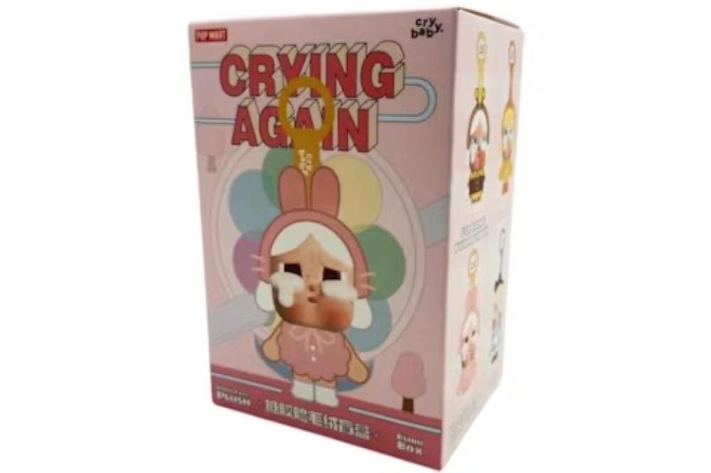 Pop Mart CryBaby Crying Again Series Vinyl Face Sealed Blind Box -UNIDADE-