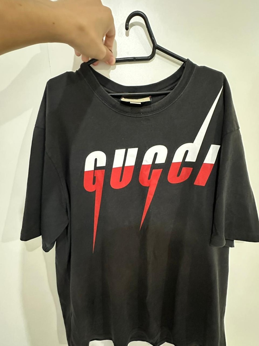 Camiseta Gucci Blade preta XXL