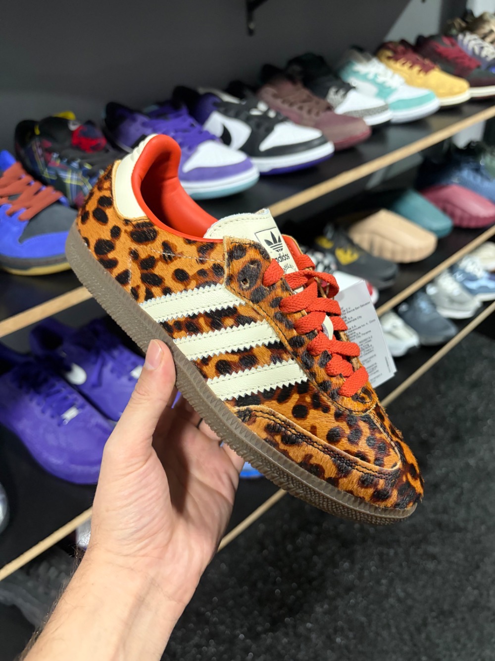 adidas Samba OG Preloved Red Leopard