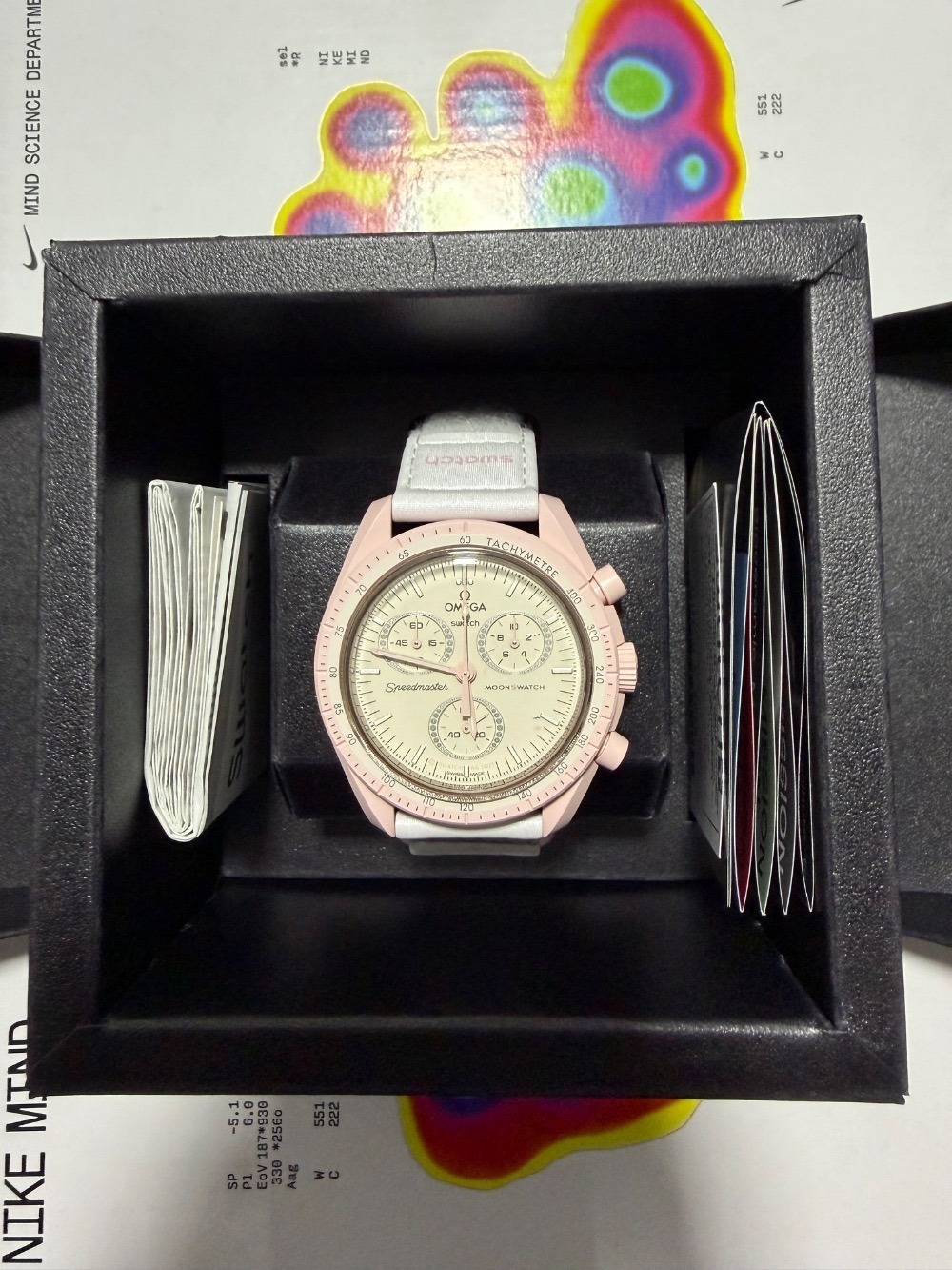 Swatch x Omega Relógio Bioceramic Moonswatch Mission to Venus