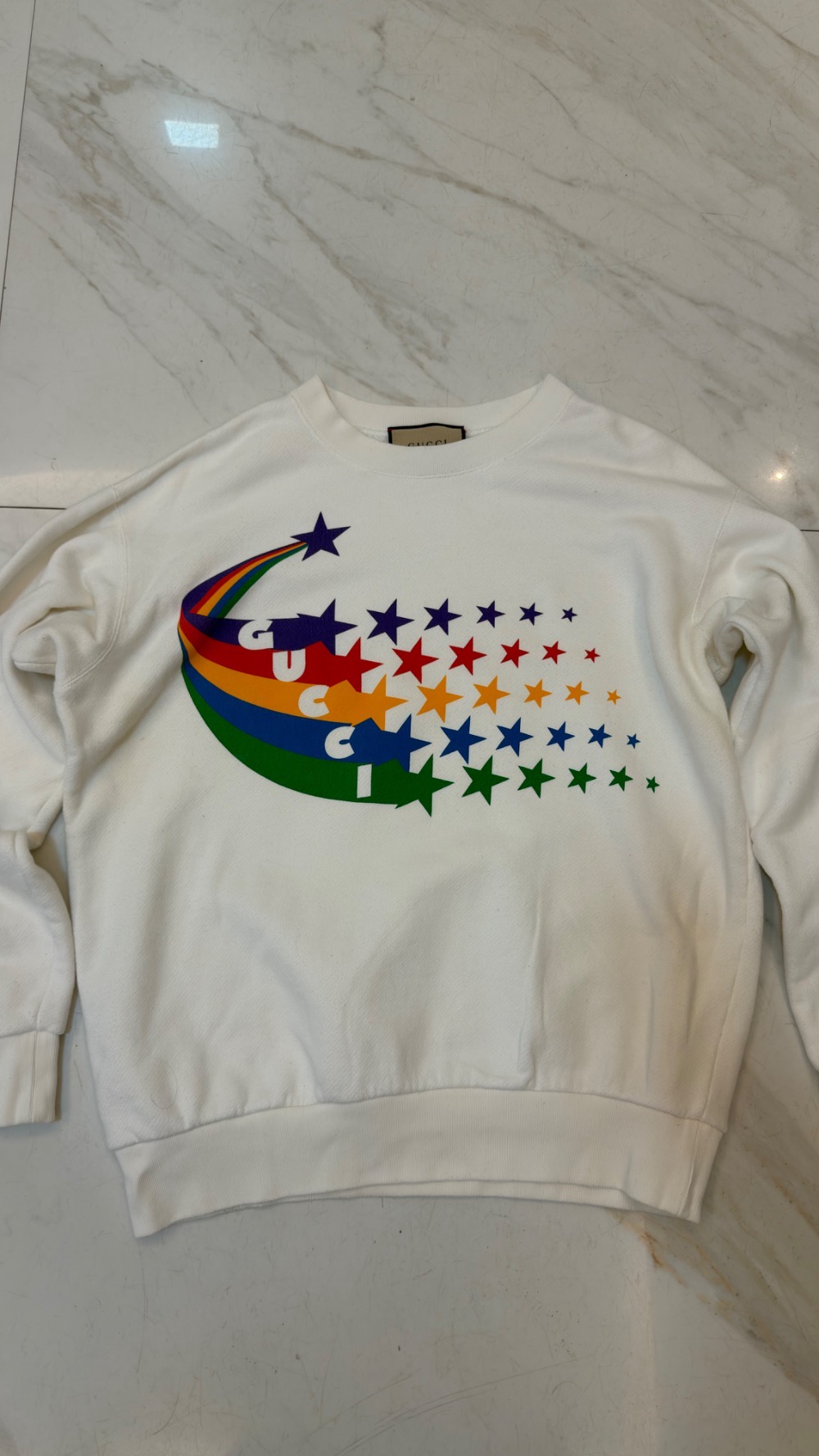 Gucci Shooting Star Print Sweatshirt