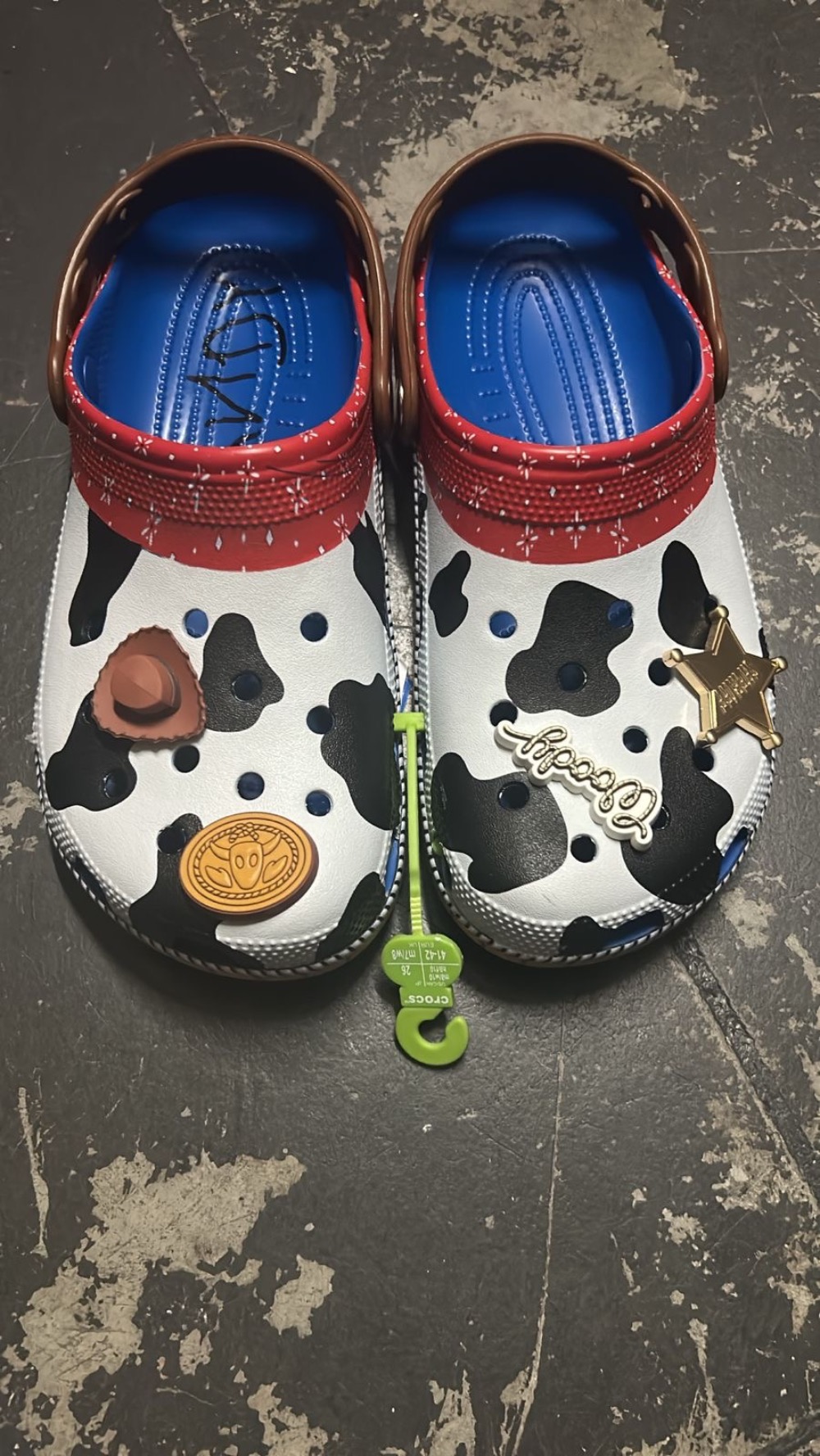 Toy Story x Crocs Classic Clog Sheriff Woody Blue Jean