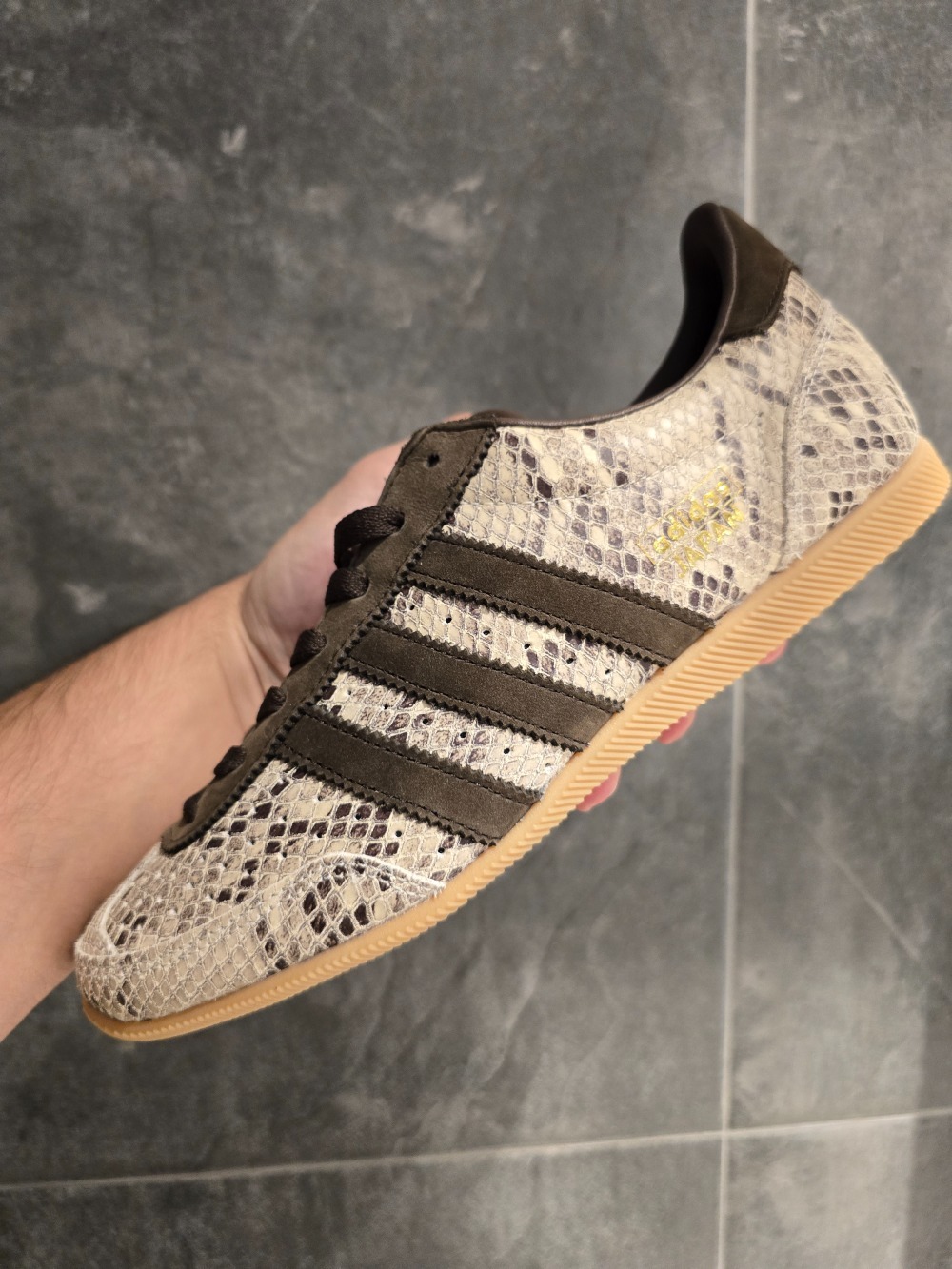 adidas Japan Supplier Colour Dark Brown Gold Metallic