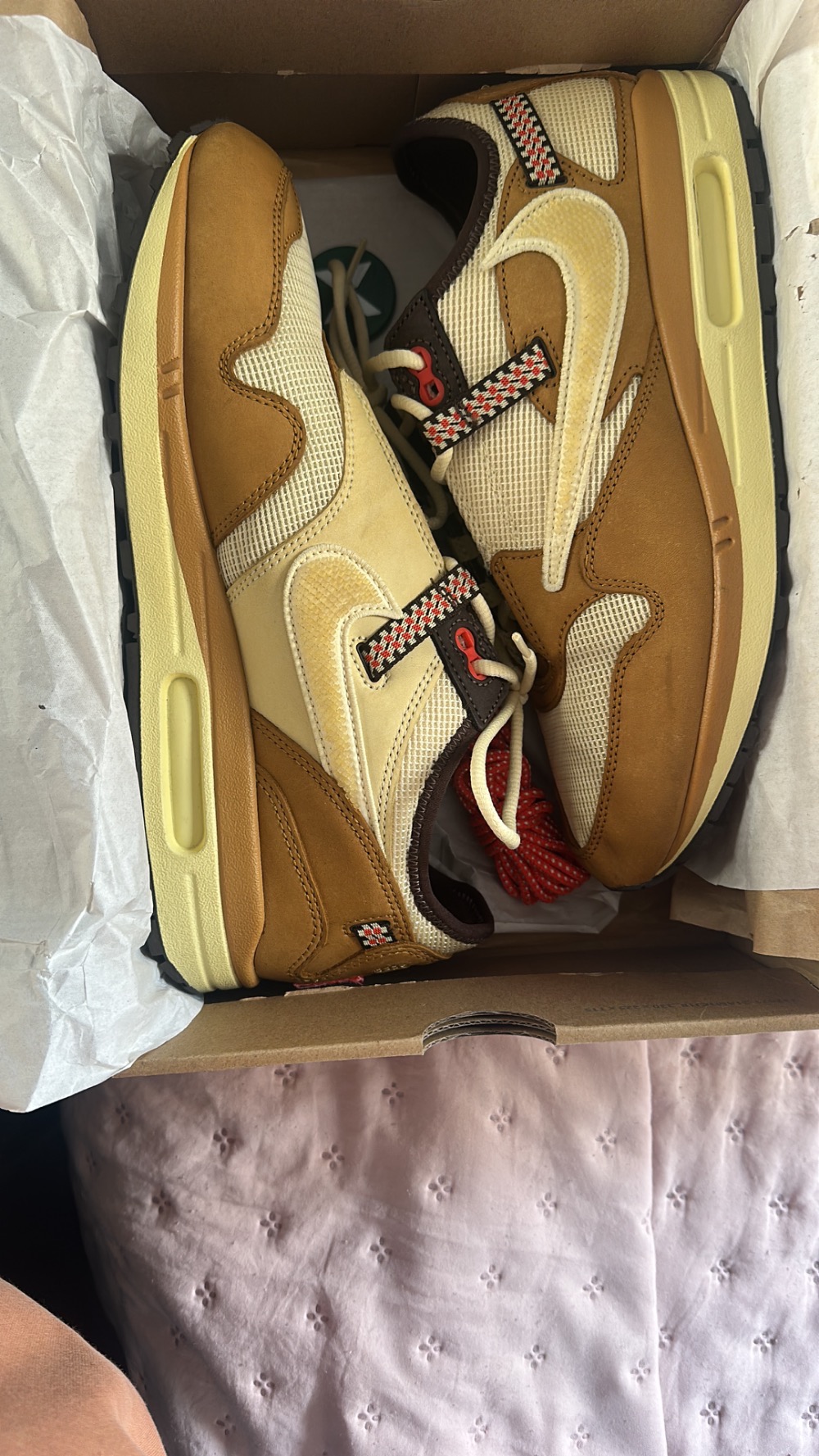 Travis Scott x Nike Air Max 1 Wheat
