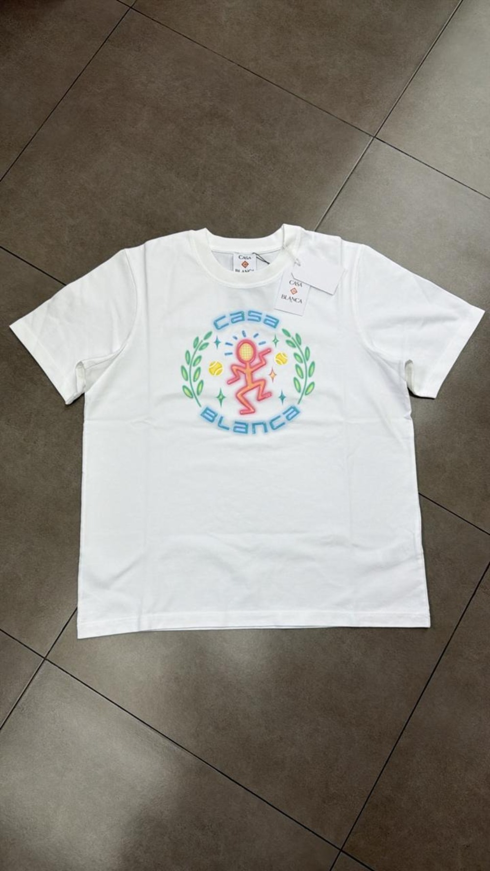 Camiseta Casablanca Dance Joy Classic Bright White