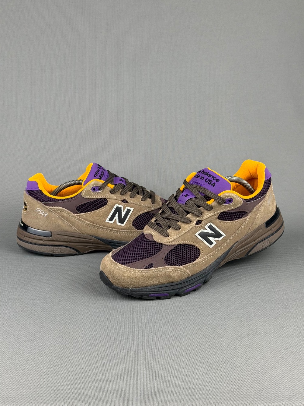 New Balance 993 Made in USA Mushroom Midnight Violet