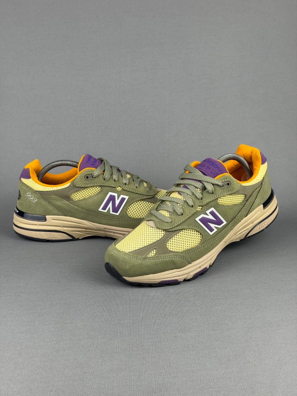 Teddy Santis x New Balance 993 Made in USA Olive Leaf Maize