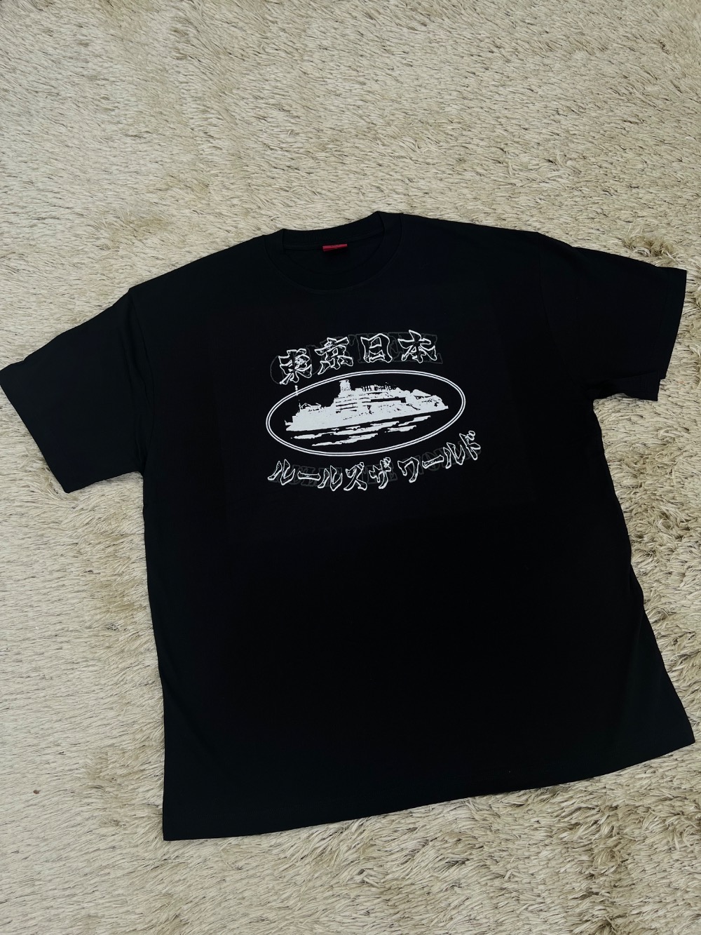 Camiseta Corteiz Alcatraz Popup Tokyo