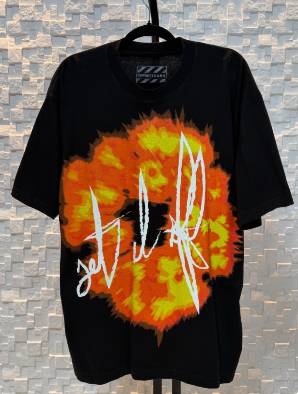 Offset x Denim Tears Camiseta Set It Off #3 Black