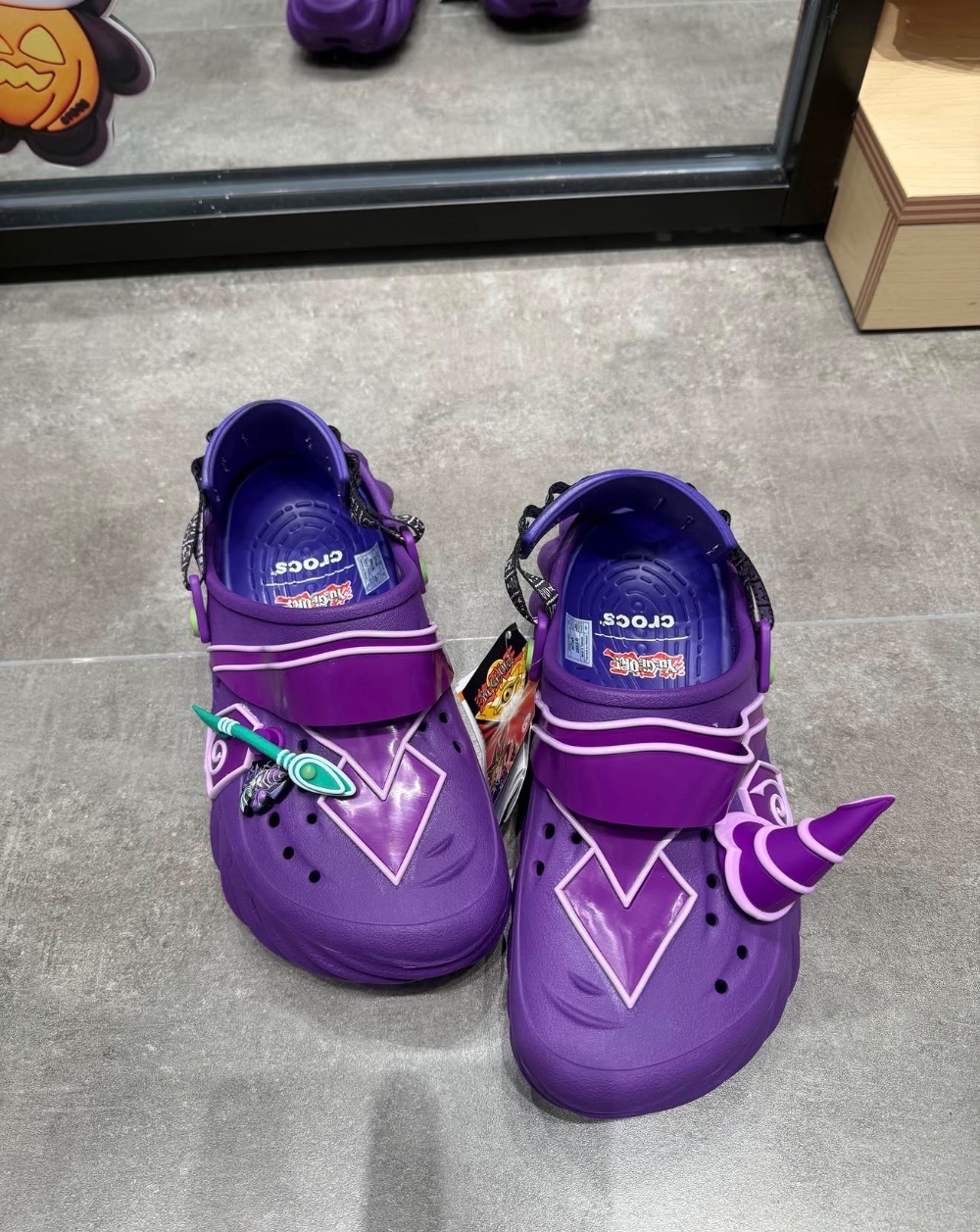 Yu-Gi-Oh! x Crocs Dark Magician Echo Clog Purple
