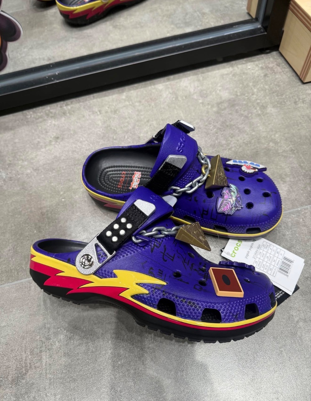 Yu-Gi-Oh! x Crocs Classic Clog Yugi Yami Purple
