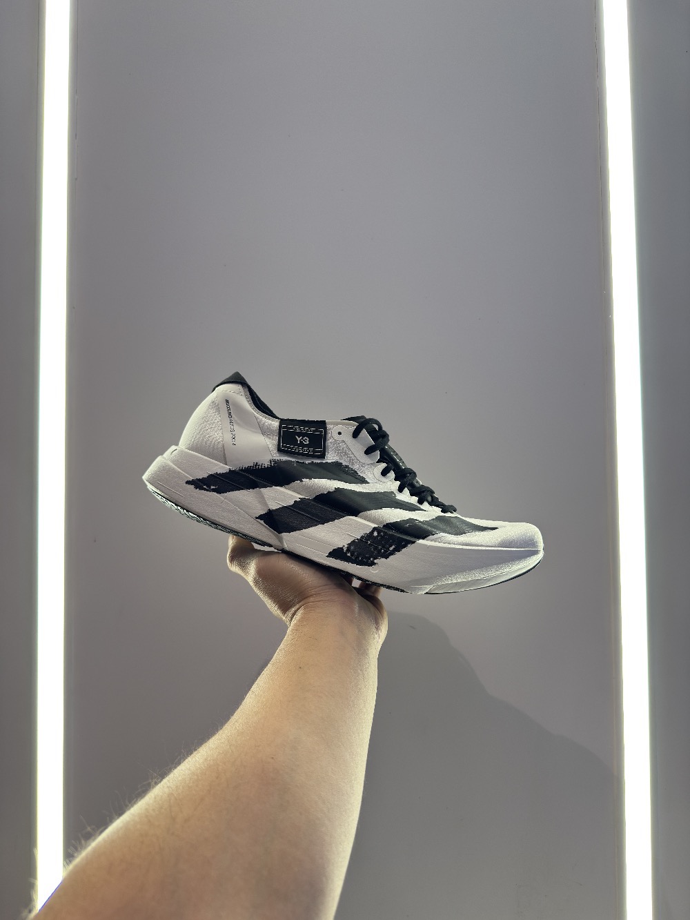 Y-3 x adidas Adizero Adios Pro 4 Orbit Grey Black