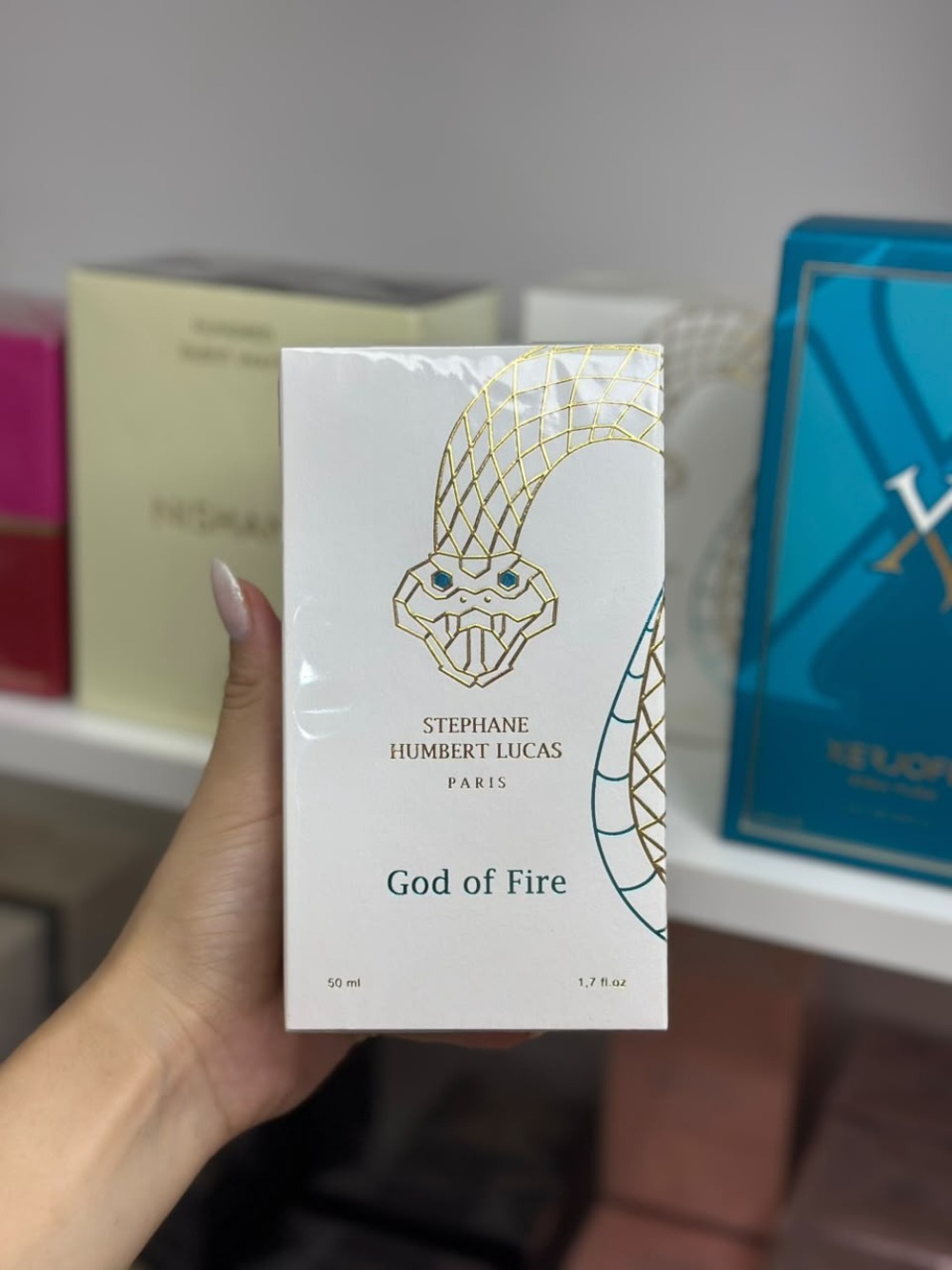 Perfume Stephane Humbert Lucas God Of Fire 50ml — único, Novo