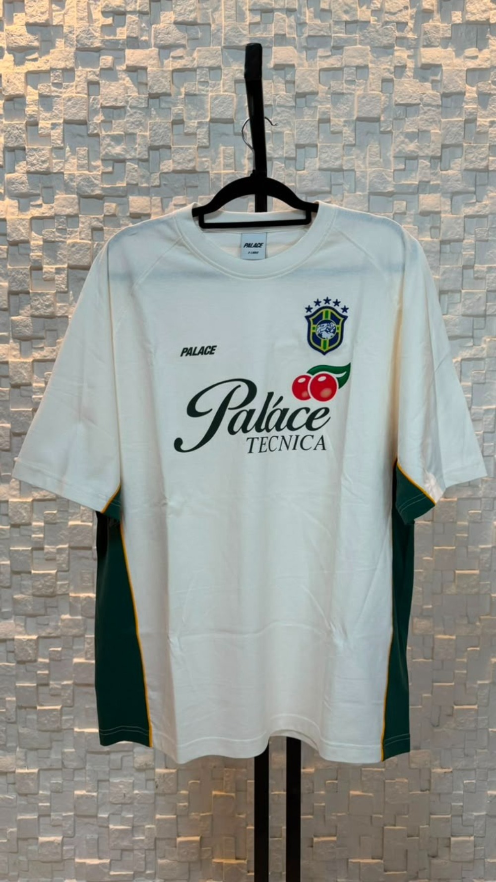 Camiseta Palace Copa America Racey White