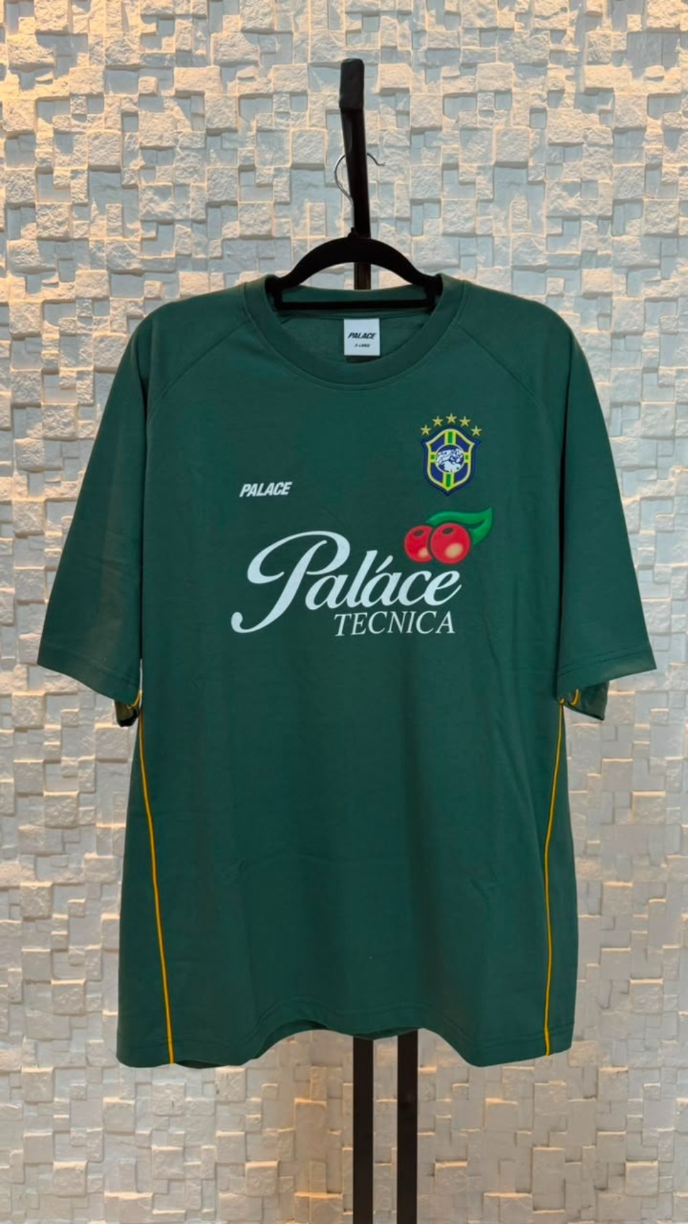 Camiseta Palace Copa America Racey Green