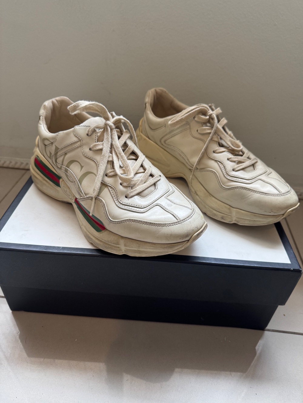 Gucci Rhyton GG Logo Cream