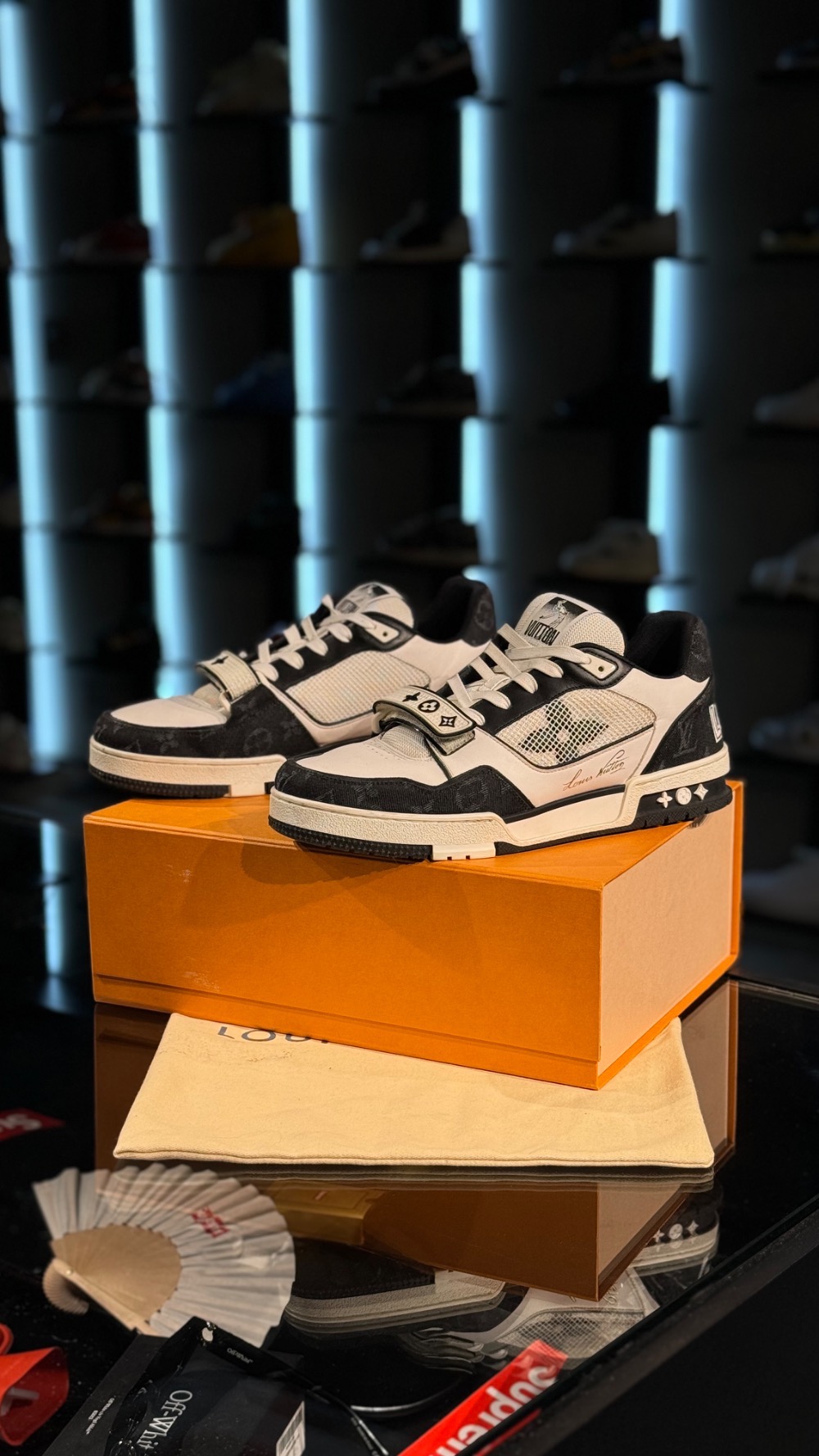 Louis Vuitton LV Trainer Black