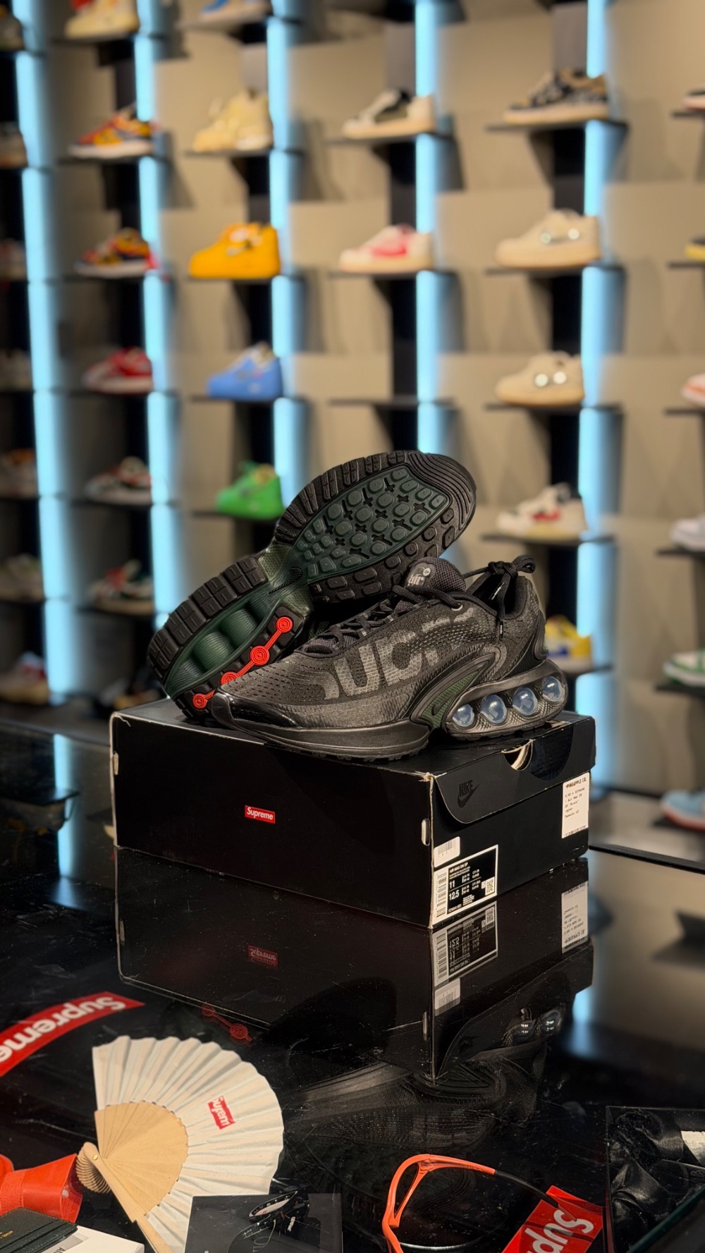 Supreme x Nike Air Max DN Black Galactic Jade