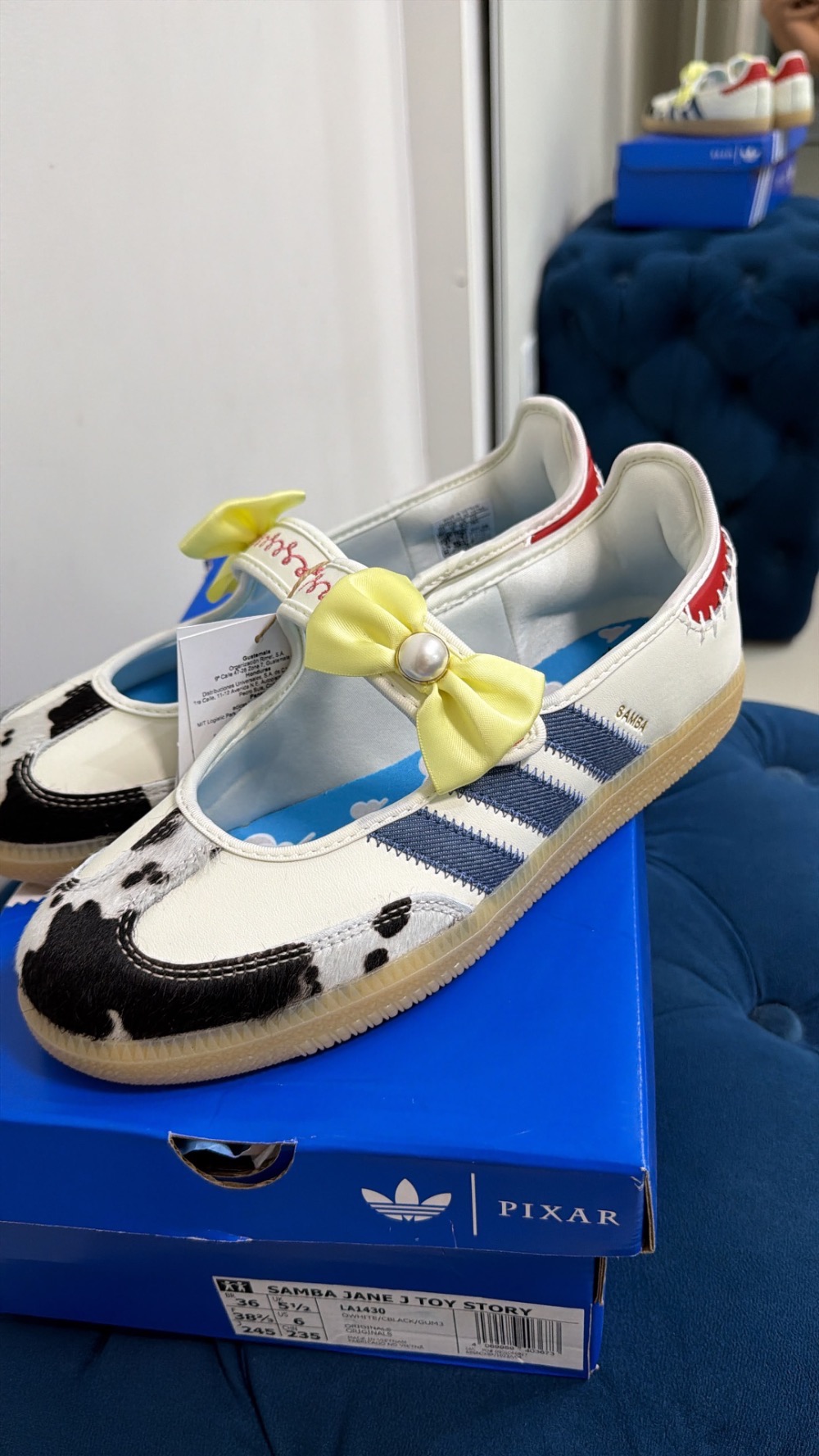 Toy Story x adidas Samba Jane GS Jessie