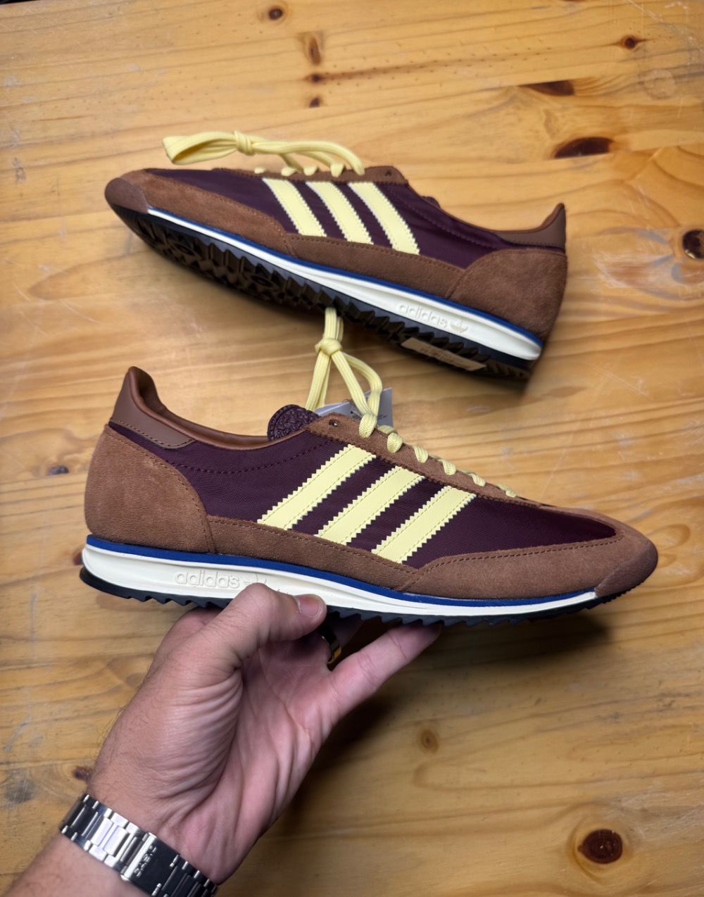 adidas SL 72 OG Maroon Almost Yellow