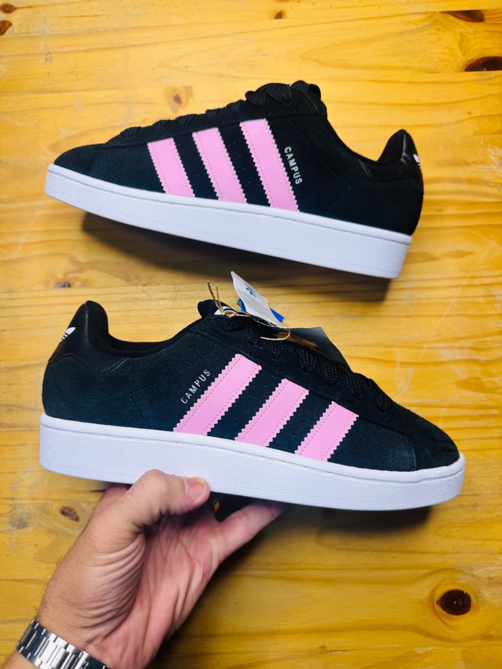 adidas Campus 00s Core Black True Pink