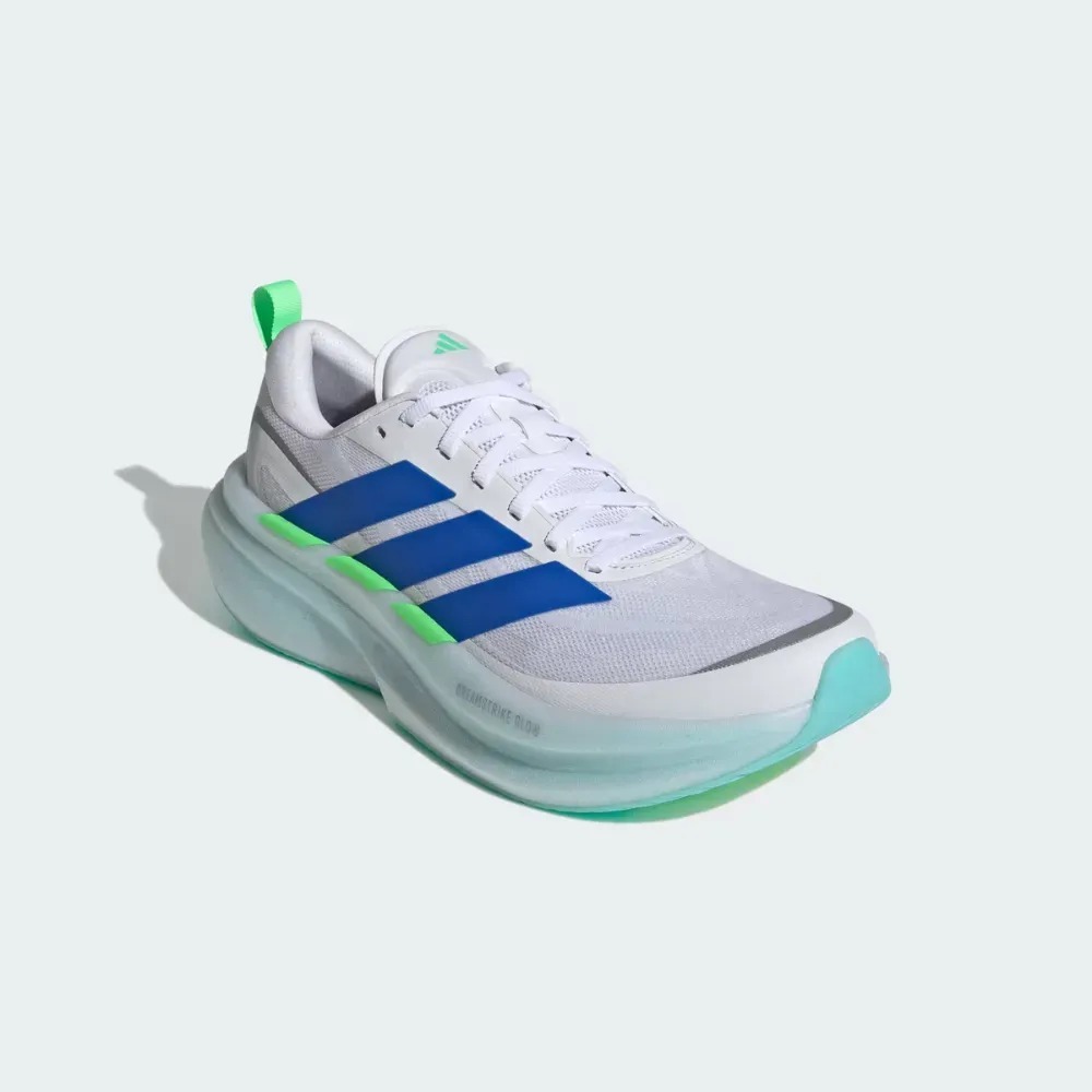 adidas Supernova Glide Cloud White Blue Lime Burst