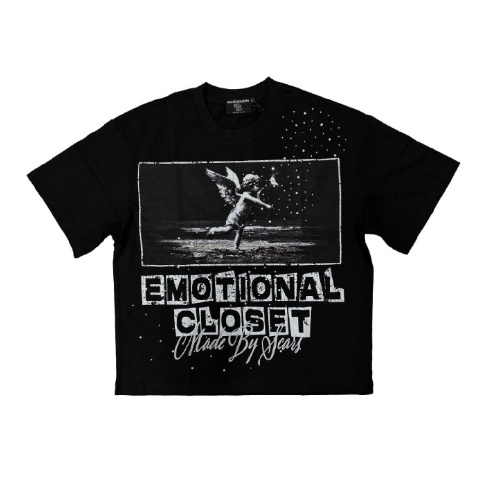 Camiseta Mixed Emotions Black “scar"