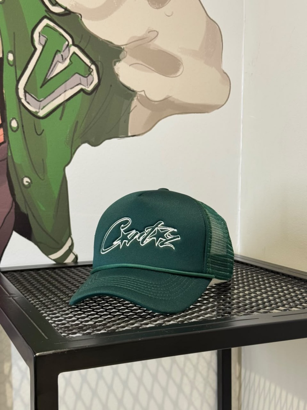 Boné Corteiz Allstarz Trucker Green