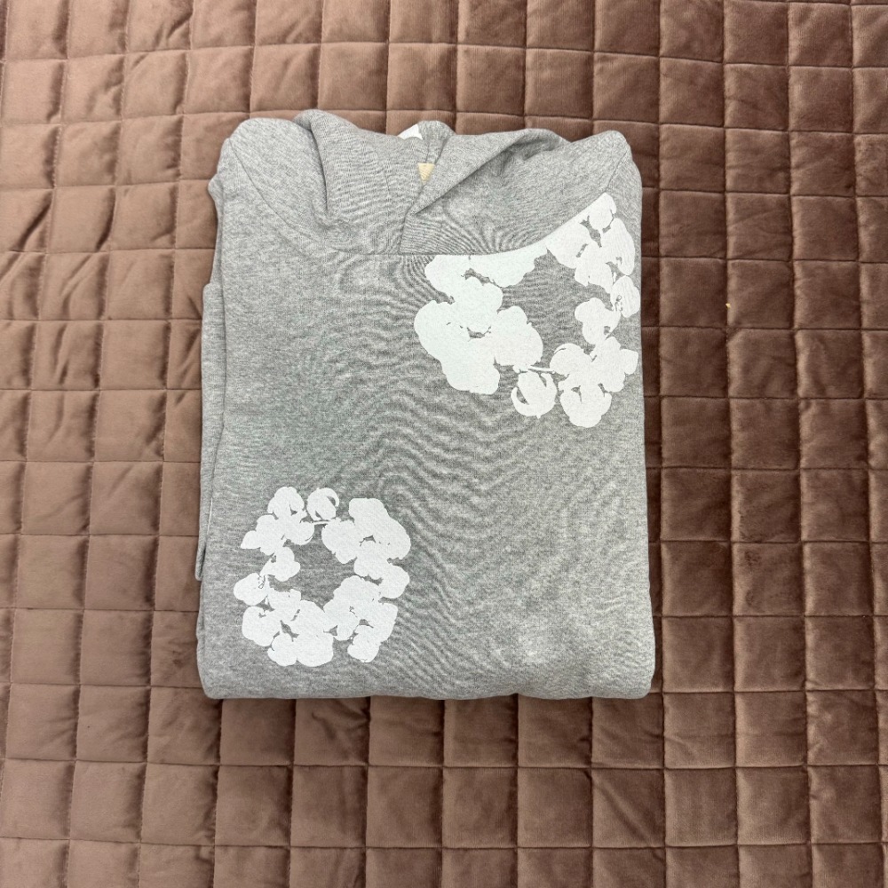 Moletom Denim Tears The Cotton Wreath Grey
