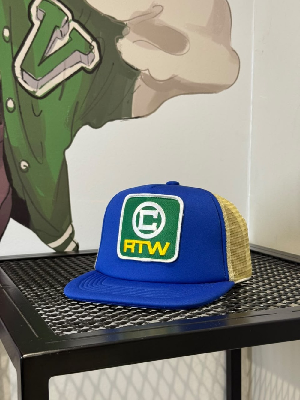 Boné Corteiz Trucker Royal Blue