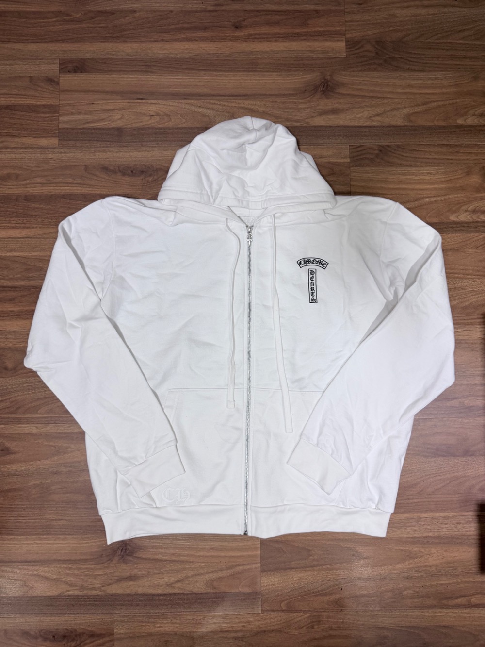 Moletom Chrome Hearts T Bar Script White