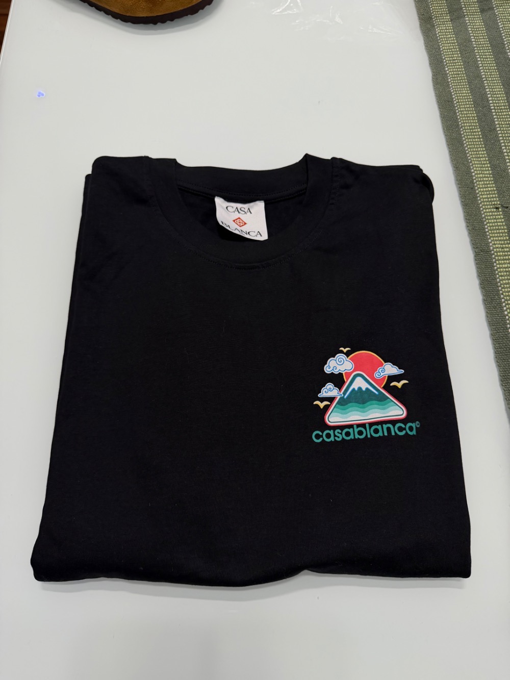 Camiseta Casablanca Snow Mountain Black