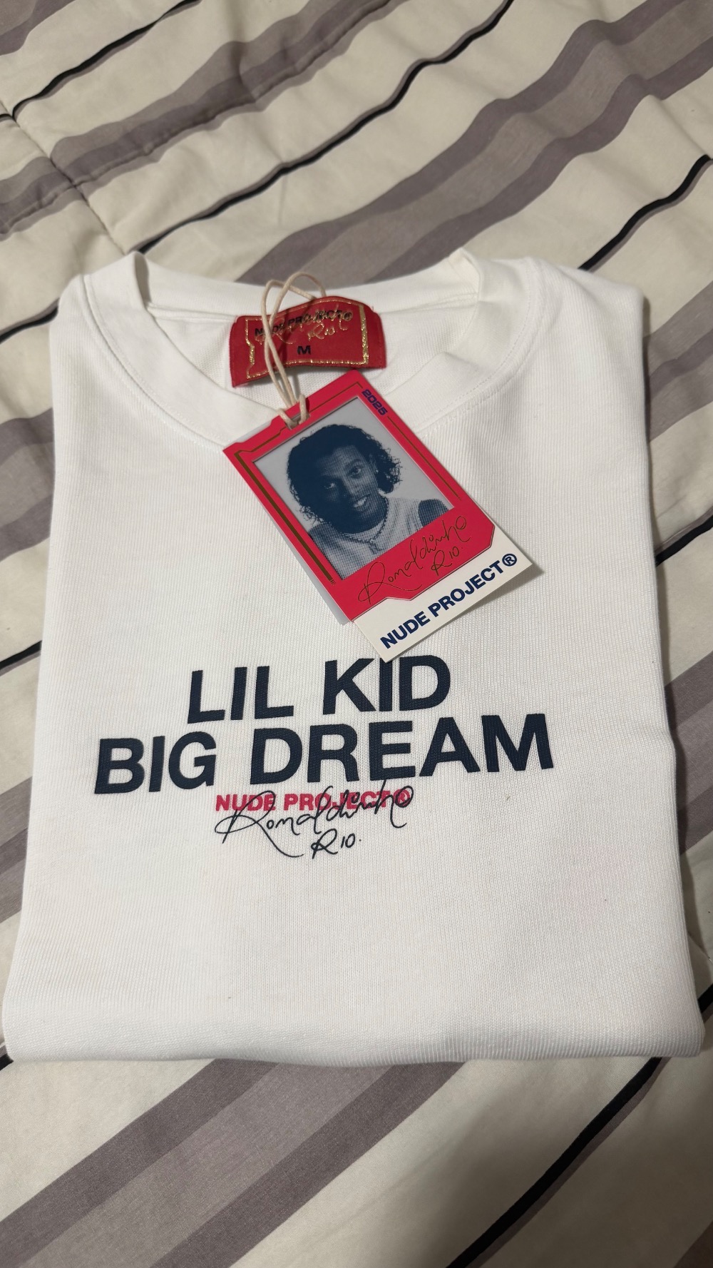 Camiseta Nude Project - Lil Kid, Big Dreams (Collab com Ronaldinho Gaúcho)