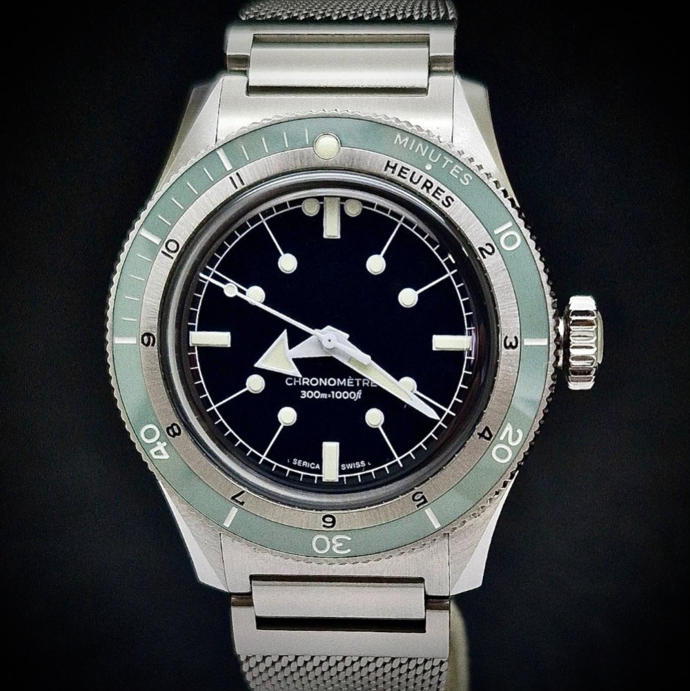 Amicale des Plongeurs Démineurs x Serica Relógio 5303 PLD 39mm