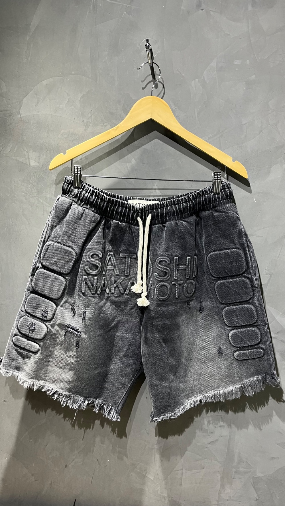 Bermuda Satoshi Nakamoto Denim Moto