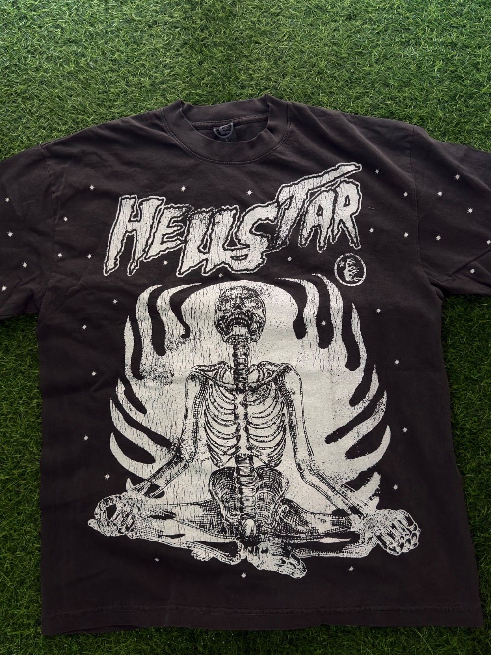 Camiseta Hellstar Inner Peace Short Sleeve Black