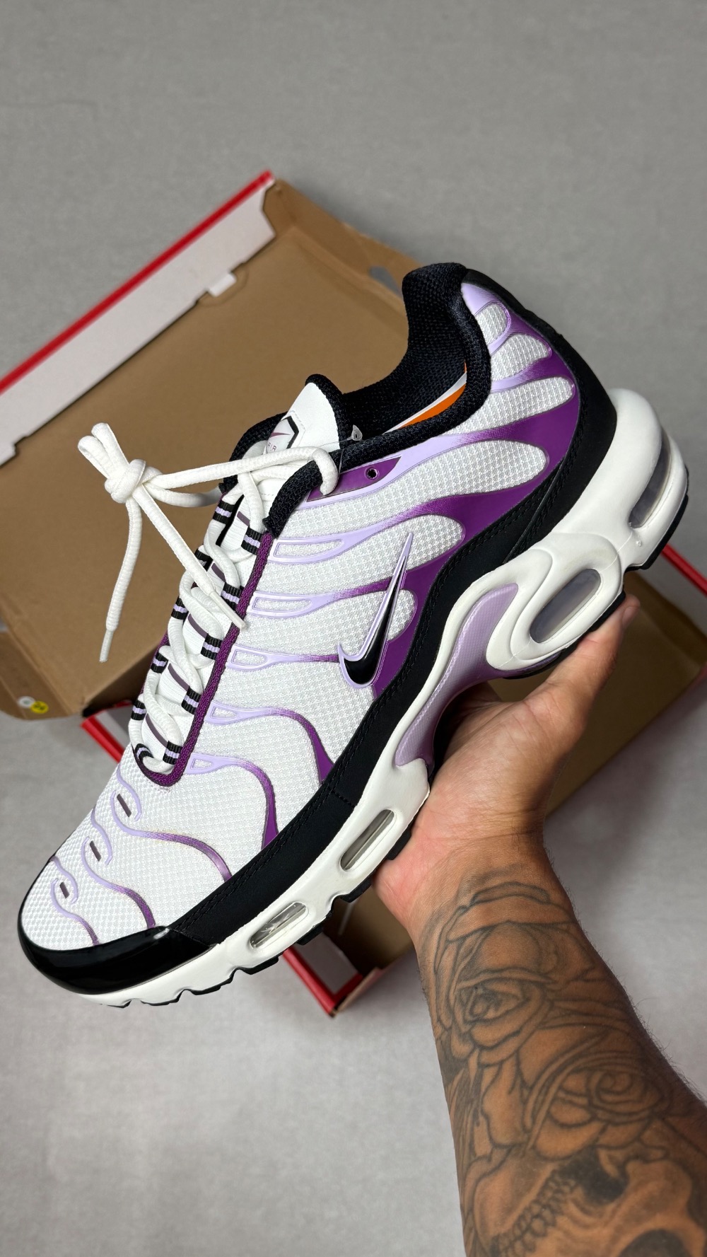 Nike Air Max Plus Black Purple White