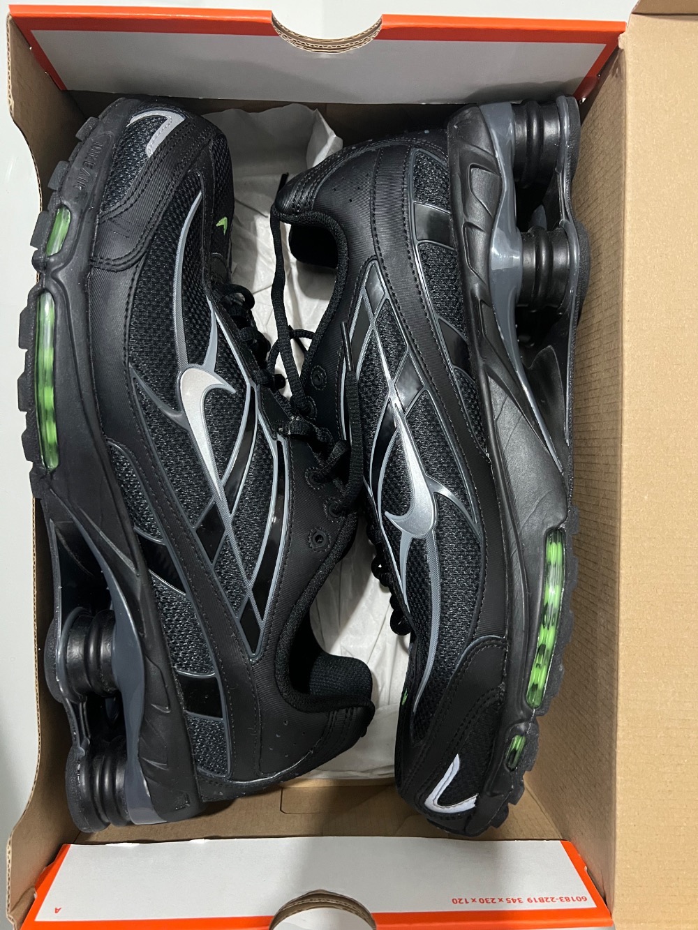 Nike Shox Ride 2 Black Cool Grey Silver — 46, Usado
