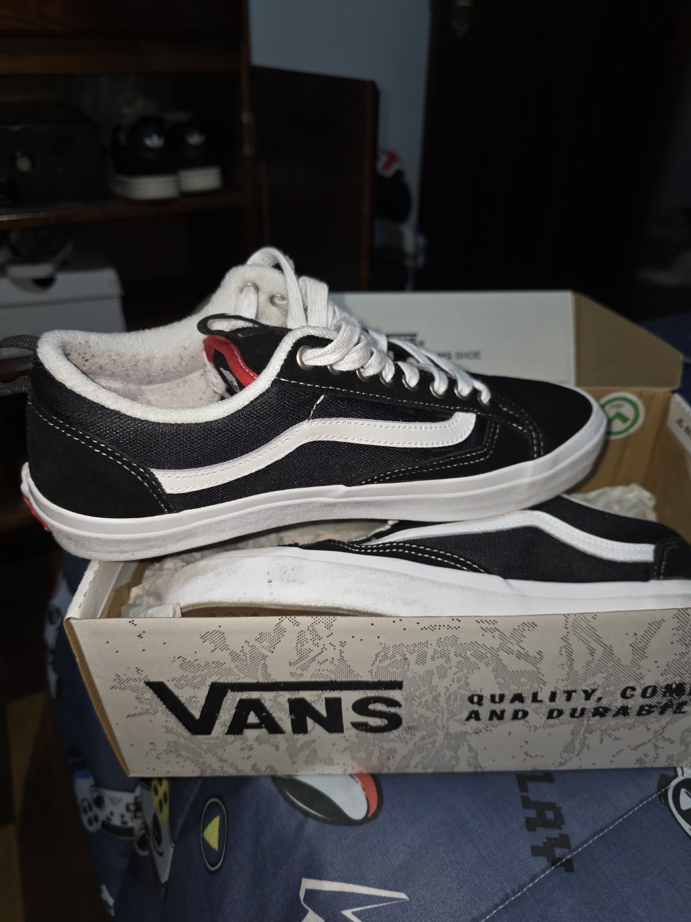 Vans Skate Old Skool 36+ Black White